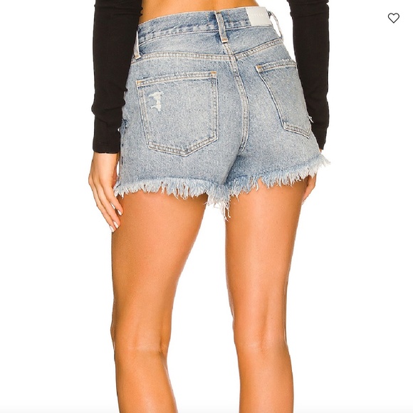 PISTOLA Nova High Rise Cut Off in Paloma - Picture 2 of 4